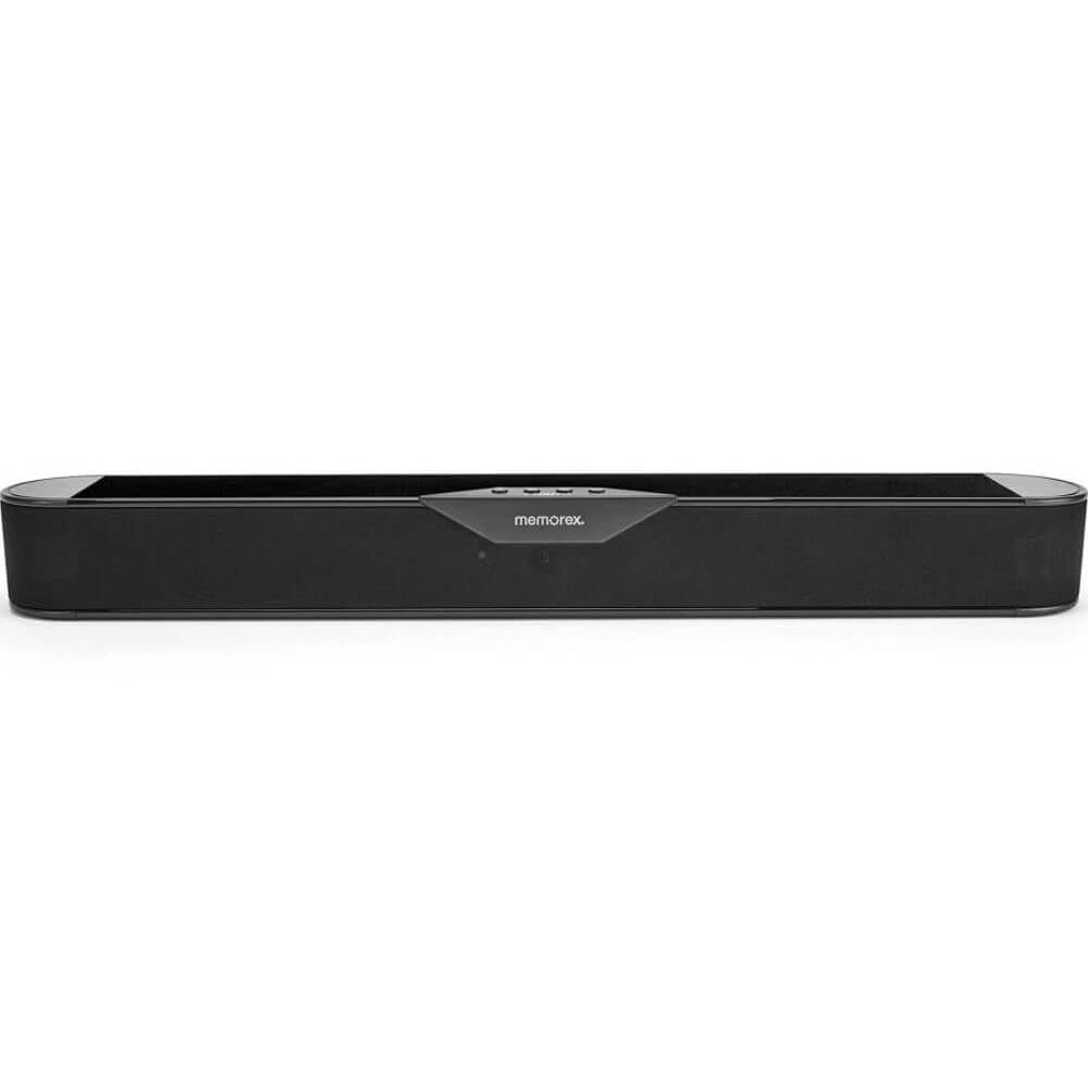 Memorex MX-SB270 27.5 Bluetooth Soundbar Speaker | 24W Output, HDMI ARC, Optical Input, 5 EQ Modes, 3.5mm Aux | Remote Control, Wall-Mountable Design | Enhanced Audio for TV and Gaming
