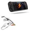 BoxWave Adapter Compatible with Acer Nitro Blaze 8 - Micro SD Card miniReader, USB Type-C OTG Reader USB3.0 Adapter Keychain - Metallic Silver view 1