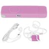 Music Player, Mini Mp3 Player Portable Music Player, 8GB Mp3 Player USB Flash Drive Mp3 for SportsRunning, Exercise, Cycling (Roseate) view 1
