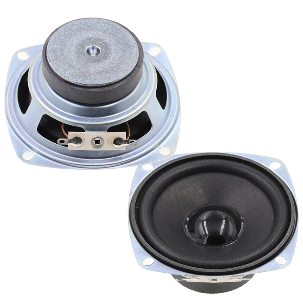 2pcs Versatility 3Inch 4Ohm ABS Speakers Full Ranges Speakers for Enhances Music in Various Devices