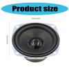 2pcs Versatility 3Inch 4Ohm ABS Speakers Full Ranges Speakers for Enhances Music in Various Devices view 4