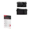 BoxWave Screen Protector Compatible With Panasonic Lumix GX85 - ClearTouch Anti-Glare ToughShield 9H (2-Pack), Anti-Glare 9H Tough Flexible Film Screen Protector view 1