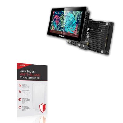 BoxWave Screen Protector Compatible with Portkeys BM5 III - ClearTouch Anti-Glare ToughShield 9H (2-Pack), Anti-Glare 9H Tough Flexible Film Screen Protector