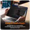 UPPERCASE GhostView Premium Detachable Ultra Thin 2-Way Privacy Screen Protector, Bubble-free Air-ttach Technology, Non-Magnetic, Compatible with 2023+ MacBook Air 15", M4/M3/M2 view 3