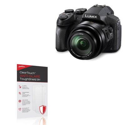 BoxWave Screen Protector Compatible With Panasonic Lumix FZ300 - ClearTouch Anti-Glare ToughShield 9H (2-Pack), Anti-Glare 9H Tough Flexible Film Screen Protector