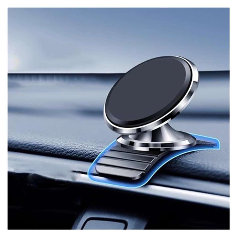 HIONJIN Magnetic Dashboard Navigation car Holder Mobile Phone Holder(D)