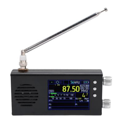 Full Band Portable Shortwave Radio Receiver, AM FM SW CB VHF UHF WX AIR LW MW Full Band Radio Receiver with 3.2 Inch LCD Display, Dual Stereo Speakers, 5000MAH Rechargeable Radio