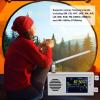 Full Band Portable Shortwave Radio Receiver, AM FM SW CB VHF UHF WX AIR LW MW Full Band Radio Receiver with 3.2 Inch LCD Display, Dual Stereo Speakers, 5000MAH Rechargeable Radio view 2