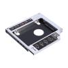 12.7Mm Aluminum SSD Enclosure for Laptops - Noise Absorbing Holder - Boot Support - Silver view 3
