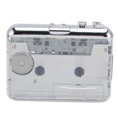 Portable Cassette Player, HiFi Stereo Cassette Tape Player with Auto Reverse Function, Tape to MP3 Converter, for Home Travel Park