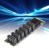 M.2 to SATA3.0 ASM1166 Adapter Card with Smart Indicator Plug and Play for Computer Accessories view 3