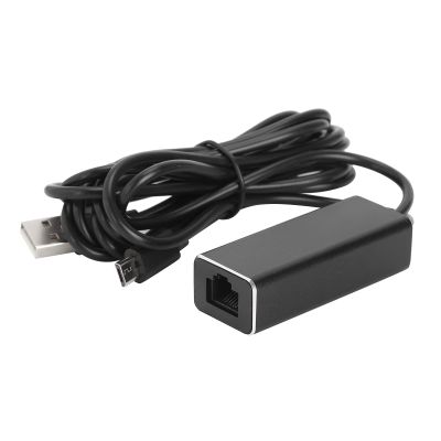 RJ45 Ethernet Adapter 10/100 Mbps Network Converter Stable and Internet Access for TV Sticks Easy to Install and Use for Tech Enthusiasts Aluminum Alloy Material