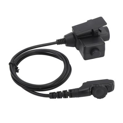 Adapter for Two Way Headset Connector Hytera HYT PD702 PD700 PD700G PD780 PD780G with 7.1 Interface,Large Clip, Ideal for Challenging Environments, Quick Conversation.