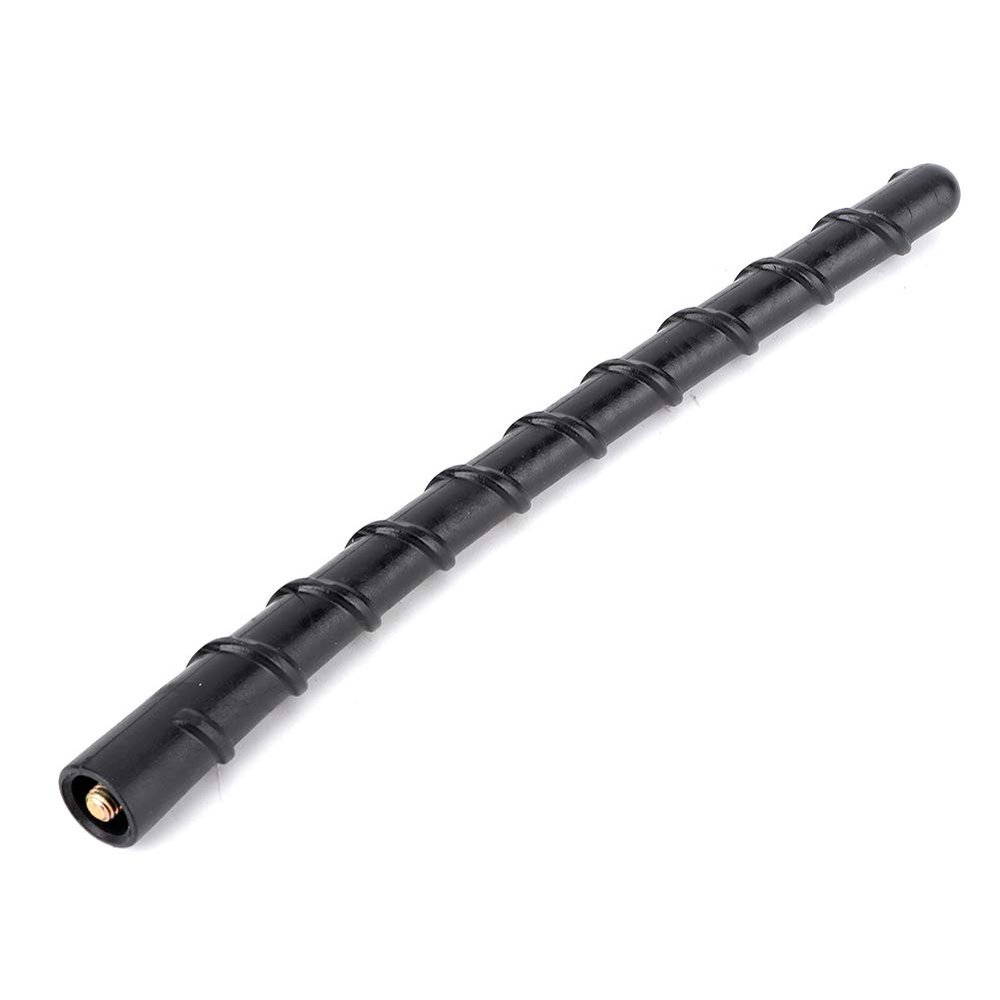 Car Black FM Radio AM Antenna Mast Universal Helical Antenna Rod Suitable for Rio 2, Easy Installation Suitable for AccentElantraTucsonI30/ix35 Owners