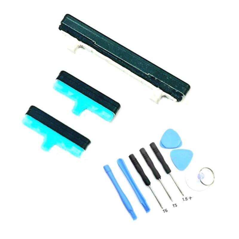 Power On Off Volume Button Key Side Button Replacement Part for Samsung Galaxy Note 9 N960 6.4 Inch, with Tool kit (Black)