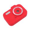 3MP 1080P HD Dual Lens Small Digital Camera Cute Camera, 2 Inch Screen, 8X Digital Zoom, Compact Camera with Frames, Filters, Games, Music, Neck Strap, for Travel, Xmas, (Red) view 2