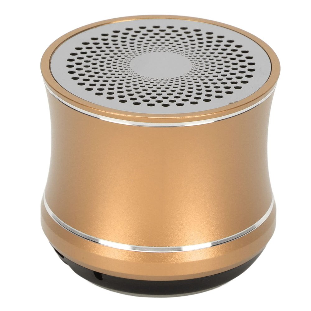 Acouto Speaker IP67 Auto Connect Speaker with Bass for Shower Room Beach Bike Car Red (Gold)
