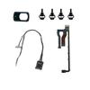 QAGGYAN For D MI NI 2 Camera Part 3 in 1 Flexible Flat Cable/PTZ Cable/Test Tool/Empty Gimbal/Rubber/Lens Glass/Cap Cover For D MI NI 2(1 full set) view 4