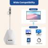 KEINONE 4K Miracast Adapter, Wireless Projector, Dual-Band Wi-Fi, Effortless Windows/Mac OS/Android/iOS to HDTV/Monitor/Projector Screen Mirroring for Home, Online Learning & Remote Work view 2