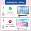 KEINONE 4K Miracast Adapter, Wireless Projector, Dual-Band Wi-Fi, Effortless Windows/Mac OS/Android/iOS to HDTV/Monitor/Projector Screen Mirroring for Home, Online Learning & Remote Work view 4