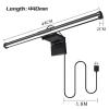 susongshiwen RGB LED Computer Monitor Light Bar Display Screen Hanging Lamp Eye Protection Lamp for Learning/Reading/Work Dimming Night Light(44cm dazhijia) view 2