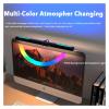 susongshiwen RGB LED Computer Monitor Light Bar Display Screen Hanging Lamp Eye Protection Lamp for Learning/Reading/Work Dimming Night Light(40cm 5cm RGB Black) view 4