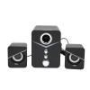 Acouto D?22 Computer Speaker with P Bass & Ice e Ent Light, 2. Channel Desktop Speaker for Parties & Work (Black) view 1