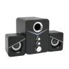 Acouto D?22 Computer Speaker with P Bass & Ice e Ent Light, 2. Channel Desktop Speaker for Parties & Work (Black) view 2