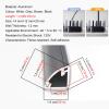 RENLXFI Heavy Duty Black Floor Cable Wire Cover Protector 3 Ft - 49 Ft, 14mm/24mm Cable Concealer for Wall Mounted Tv, Outdoor Extension Cord Safety Covers(7m/23ft-(7x1m),14mm W) view 4