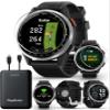 Garmin Approach S44 (Silver/Black) Golf GPS Smartwatch PlayBetter Bundle view 1