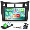 [2G+64G] Radio for Toyota Yaris 2008 2009 2010 2011, 9 inch Android Touch Screen Yaris Car Stereo, Carplay/Android Auto/EQ Audio/1080P/SWC/Bluetooth view 1