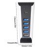 6 Port USB Splitter Hubs USB Expansion Hubs Charging Adapter Extender High Speed USB Expander Hubs For Game Console view 4