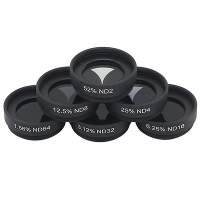 1.25 Inch 6 Pieces ND2 4 8 16 32 64 ND Set with Aluminum Astronomical Telescope Accessories