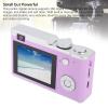 4K Digital Camera for Photography, 64MP Vlogging Camera, 16X Digital Zoom Point and Shoot Camera, 2.4 Inch Screen Anti Shake Compact Travel Camera, Small Camera for Kids (No view 2