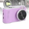 4K Digital Camera for Photography, 64MP Vlogging Camera, 16X Digital Zoom Point and Shoot Camera, 2.4 Inch Screen Anti Shake Compact Travel Camera, Small Camera for Kids (No view 3