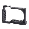ZV E10 Camera Cage, Aluminum Video Cage Rig with Cold Shoe Mount 1/4 3/8 Inch Screw Hole, Camera Full Cage for ZV E10 Camera Case Rig view 1
