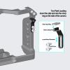 ZV E10 Camera Cage, Aluminum Video Cage Rig with Cold Shoe Mount 1/4 3/8 Inch Screw Hole, Camera Full Cage for ZV E10 Camera Case Rig view 2