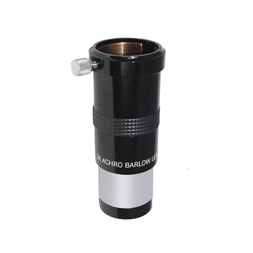 1.25 Inch 3X Barlow Lens Aluminmium Body Optocal Lens Astronomical Telescope Accessories
