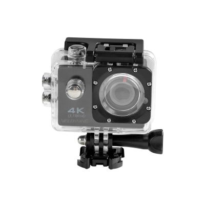 VEEFA 4K Ultra HD Action Camera, Waterproof Case, Black