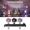Accsoon Toprig S60 Motorized Camera Slider App Wireless Control Carbon Fiber Dolly Rail Slider Support IME Lapse Photography view 4