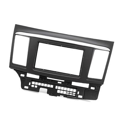 CNxinn10 Car Audio & Video Dash Mounting Kits, Car Stereo Double 2 Din Fascia Dash Panel Facia Kit Trim Replacement for MITSUBISHI Lancer 2007 2008 2009 2010 2011 2012 2013 Sedan