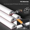 AMUFJJ Self-Adhesive Cord Hiders for Tv On Wall, Flexible Cable Raceway Light Gray White for Office/Home/School, Decorative Wire Cover Side Opening(Gray) view 3