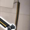 AMUFJJ External Electric Wire Plastic Trunking Black Gray, Bedroom/Shower/Living Room Cable Conduit 20mm/ 14mm Inner Width, Home Cord Management Solution(Black,2in (5cm) Wide) view 1