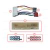 Car ISO Radio Stereo Wire Wiring Harness Cable Adapter Connector Plug for for Hyundai Accent Sonata Tucson Sonata IX35 Kia Forte Optima Soul Ceed Low Trim CD Player Stereo Cable Plug view 3