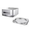 Aluminum Alloy Desktop Stand for Mac mini M4/M4 Pro 2024 Thermal Dust Suppression Bracket Desktop Cooling Stand with Dust Mesh view 1