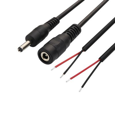 1pcs 2A DC Power Cable 3.5x1.35mm DC Cable 30cm 22AWG Extension Cord Male Female DC Cable for CCTV Camera LED Lights New for Arrival 2025 High for Quality