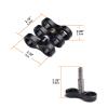 OrcaTorch ZJ13 Aluminum Ball Joint Clamp for Underwater Diving Light Arms Tray & ORCATORCH D530V Aluminum Alloy Diving Video Light Snoot for Macro Photography Bundle view 3