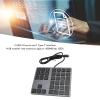 Jectse Wired Number Pad, 34 Keys USB Numeric Keypad Ultra Slim Lightweight Ergonomic Number Pad Portable Financial Accounting Keyboard for Laptop Computer PC view 3