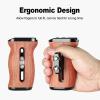 Fockety Camera Cage Handle Grip, Universal Camera Wooden Side Handle Ergonomic Camera Cage Side Handle with Cold Shoe Mount and 1/4 Inch Screw Hole view 3
