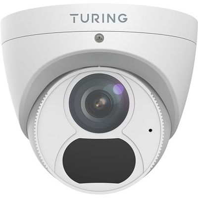 Turing Video TP-MED4M28 Smart Series TwilightVision 4MP IR Turret IP Camera  2.8mm Lens, White